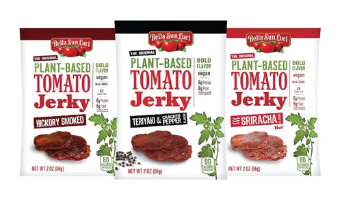 Miniatura 6 de Bella Sun Luci Cecina de tomate a base de plantas-Teriyaki Cracked Pepper