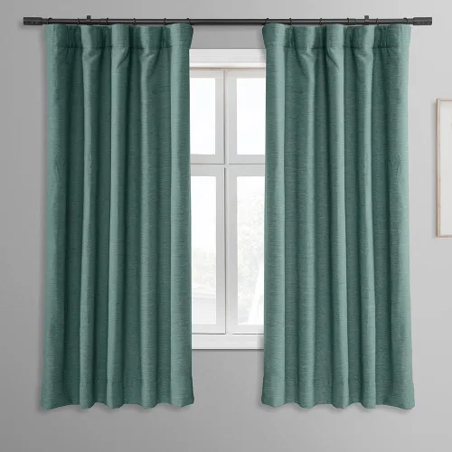 Miniatura 39 de HPD Half Price Drapes Bellino - Cortinas de oscurecimiento de habitación de 63 pulgadas de largo, para dormitorio y sala de estar (1 panel), 50