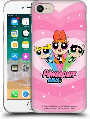 Miniatura 60 de Head Case Designs Funda de gel suave con licencia oficial de The Powerpuff Girls Blossom Graphics compatible con Apple iPhone 7 Plus/iPhone 8 Plus