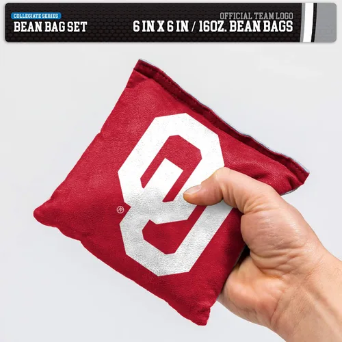Miniatura 4 de Wild Sports - Puf de doble cara NCAA College de 8 unidades, bolsas de lanzamiento prémium para juego de cornhole, ideal para portones traseros