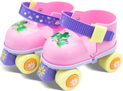 Miniatura 9 de Kids Roller Skate for Girls Boys Ages 2-5 Years Old, Adjustable Toddler Rollerskates, Children Beginner Roller Skate RS209 Rojo rosa