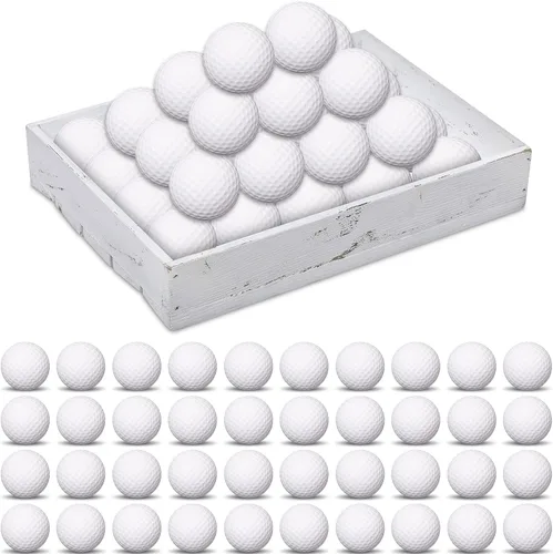 Miniatura 6 de Paquete de 120 pelotas de práctica de golf de espuma a granel, pelotas de golf de espuma para práctica de golf, sensación realista y pelotas