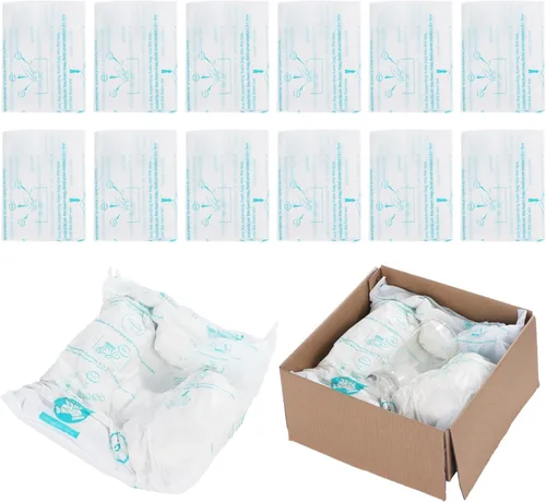 Bolsas de Espuma para Envío 12 PCS 14×16 Pulgadas, Prácticas Bolsas Expansibles Activadas por Temperatura, Paquete Instantáneo Embalaje Rápido -