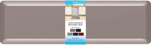 Miniatura 26 de StepRite Tapete de cocina antifatiga de 4/5 pulgadas de grosor, antideslizante, resistente a las manchas y al agua, tapete de escritorio para Azul