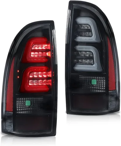 Miniatura 11 de G-PLUS Luces traseras LED montaje de la lámpara de freno trasero tubo bar Fit Toyota Tacoma 2005-2015 luces traseras de estacionamiento cromo
