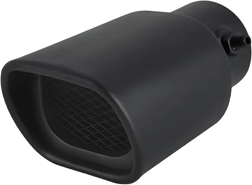 Miniatura 7 de Punta Cuadrada de Escape de Automóvil de Acero Inoxidable, de 2.5" a 3.7" Tubo de Escape Universal para Automóvil Tubo de Cola Garganta Tubo