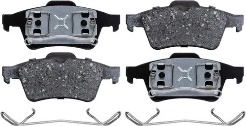 Miniatura 7 de Detroit Axle - Kit de freno trasero de 2.0L para Mazda 3 2004-2005, rotores de freno de disco perforados y ranurados Pastillas de freno de cerámica