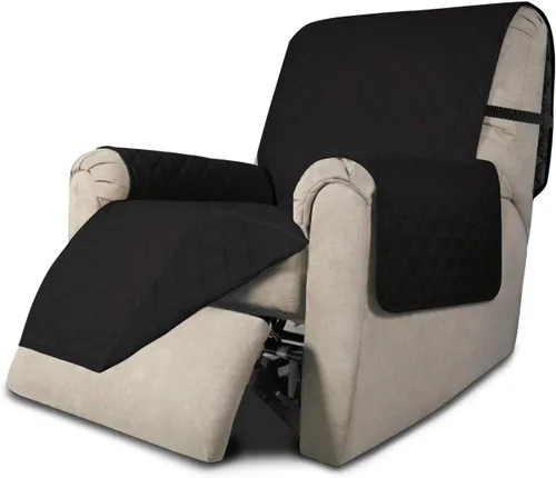 Miniatura 197 de Easy-Going - Funda para sofá, futón y sillón sin reposabrazos, reversible, resistente al agua, para mascotas y niños (azul oscuro/azul claro)