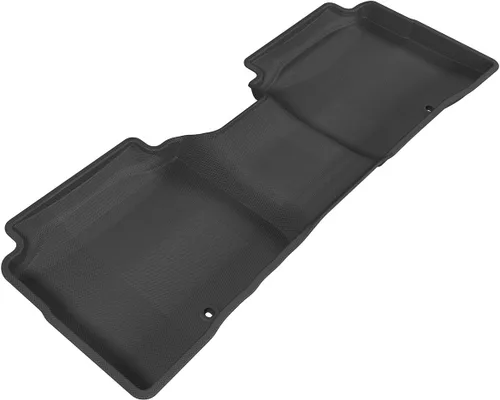 Miniatura 12 de 3D MAXpider 2011-2015 Kia Optima Kagu 2da fila Floormats - Negro (L1KA02521509)