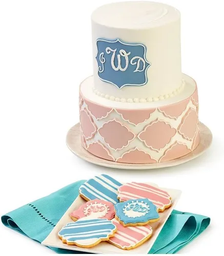 Miniatura 2 de Wilton 417-7555 juego de cortadores para placa de fondant, 6