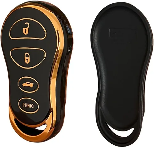 Miniatura 4 de Funda Suave de TPU para Llavero de JEEP, Compatible con Jeep Grand Cherokee 1999-2004, Chrysler 300M, Dodge Intrepid, Teclas Inteligentes