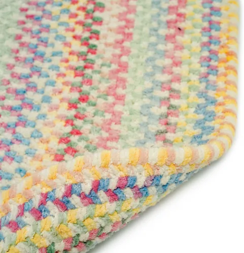 Miniatura 5 de Capel Rugs Baby's Breath - Alfombra ovalada trenzada (2 x 3 pulgadas), color natural