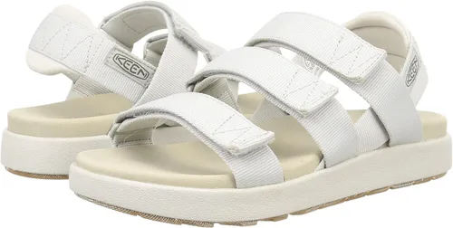 Miniatura 7 de KEEN Elle Sandalias de punta abierta con plataforma elástica para mujer, Negro (BlackVapor)