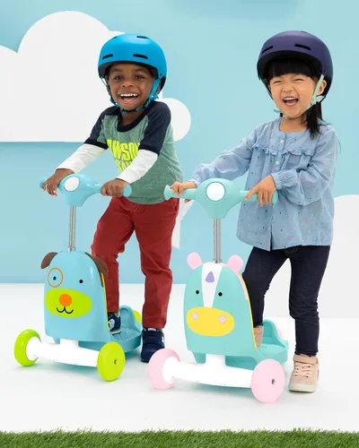 Miniatura 9 de Skip Hop juguete 3 en 1 para bebés, caminador, carrito de juguete, para empujar, con forma de perro