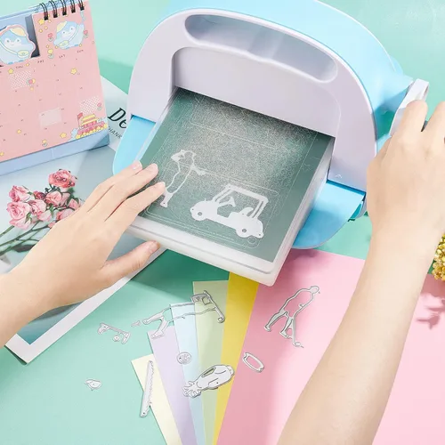 Miniatura 3 de GLOBLELAND Troqueles de corte de golf para manualidades, álbumes de recortes, deportes, troqueles para hacer tarjetas, decoración de sobres de álbum