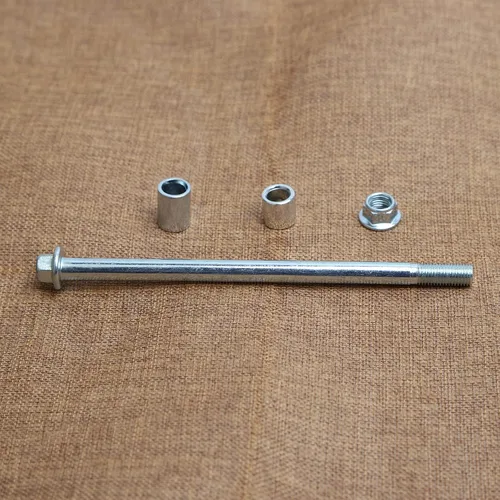 Miniatura 6 de Mokuo Eje Delantero Trasero de 10mm 175mm con Bujía 6mm 15mm 20mm Compatible con Motocicleta Pit Dirt Bike Ciclomotor Scooter QUAD ATV Mini Vehículo