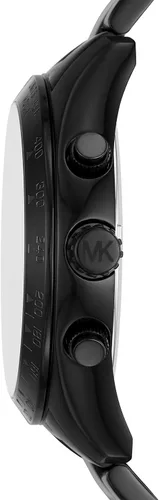 Miniatura 2 de Michael Kors Reloj de acero inoxidable Layton, Negro, Reloj de cuarzo