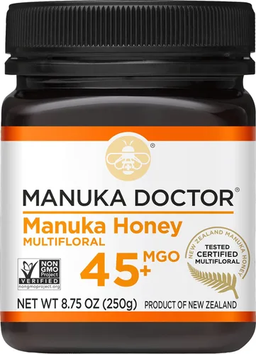 Miniatura 17 de Manuka Doctor - Monofloral de miel de manuka MGO 125+, miel de Nueva Zelanda 100% pura. Certificado. Garantizado. Crudo. Sin OMG (8.75 oz)