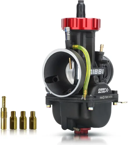 Miniatura 11 de NIBBI Carburador PWK24mm, apto para motor de motocicleta de 125cc—150cc con jets de carburador para DirtBike MiniBike Pit Bike GY6 ATV