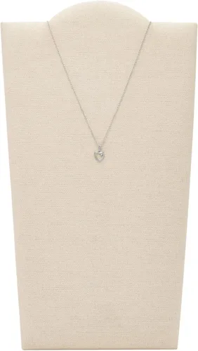 Miniatura 4 de Skagen Juego de collar y aretes de plata de ley Elin y diamantes cultivados en laboratorio para mujer (modelo SKJS0035SET), Plata esterlina