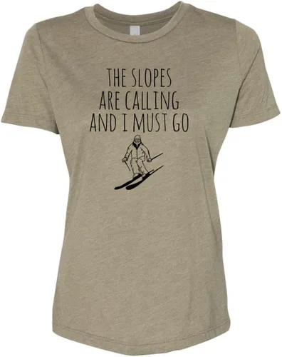 Miniatura 26 de Cute Women's Screen Printed Crew Neck Tee, Shirts With Sayings, Dusty Blue or Olive