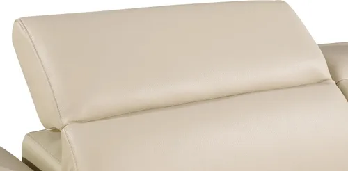 Miniatura 8 de Blackjack Furniture Mario - Sofá biplaza reclinable de cuero italiano de grano superior con reposacabezas y asientos ajustables, cargadores USB