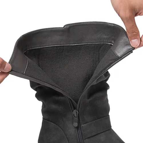 Miniatura 4 de GLOBALWIN Botas de vestir a media pantorrilla para mujer, botas de motociclista para mujer