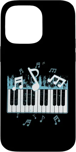 Miniatura 21 de Funda para iPhone 13 Pro Max Piano con teclas musicales y notas
