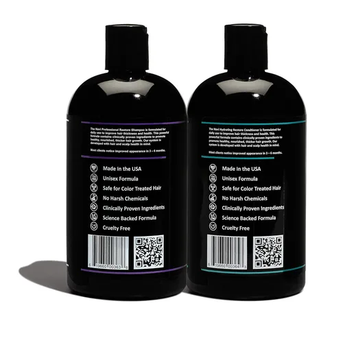 Miniatura 2 de Navi - Juego de champú y acondicionador profesional para el crecimiento del cabello, bloqueador DHT para adelgazamiento del cabello y pérdida