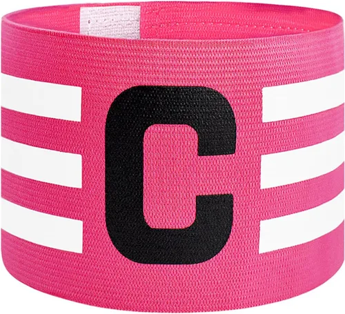 Miniatura 15 de Sports Captain C Arm Band for Team Training, Unisex Elastic Soccer Captain Armband Adjustable Outdoor Football Player Captain's ArmBands for Adult