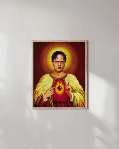 Miniatura 5 de HAUS AND HUES The Office Dwight Schrute - Póster de arte de pared para programas de televisión, carteles divertidos, mercancía