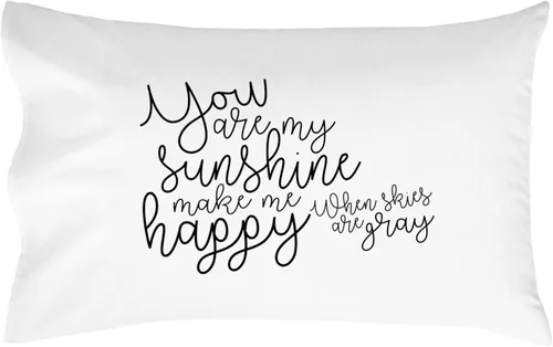 Miniatura 7 de Oh, Susannah You are My Sunshine You Make Me Happy When Skies are Gray - Funda de almohada para niños pequeños (1 14 x 20 pulgadas), decoración