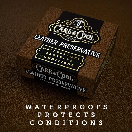 Miniatura 2 de Care & Cool El mejor acondicionador y protector de cuero (3.4 oz). Impermea, restaura y cura tus zapatos, botas, bolsos, chaquetas, sofás y muebles.