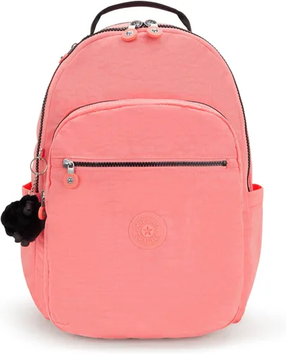 Miniatura 102 de Kipling Mochila para portátil Seoul de 15 pulgadas para mujer, duradera, espaciosa, con correas acolchadas para el hombro, funda protectora