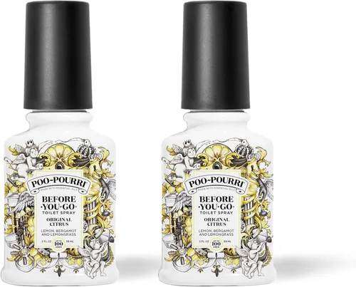 Miniatura 22 de Poo-Pourri - Spray para inodoro antes de ir, aroma cítrico original, 4 onzas líquidas
