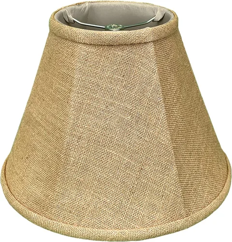 Miniatura 26 de Royal Designs, Inc. BS-707FC-6AGL Deep Empire Basic - Pantalla para lámpara con clip de llama, 3.5 x 6 x 5.75 pulgadas, color dorado antiguo
