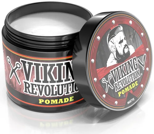 Miniatura 7 de Pomada de fijación extrema Viking Revolution para hombres – Estiliza y da acabado a tu cabello - Fijación extra firme, fuerte y alto brillo