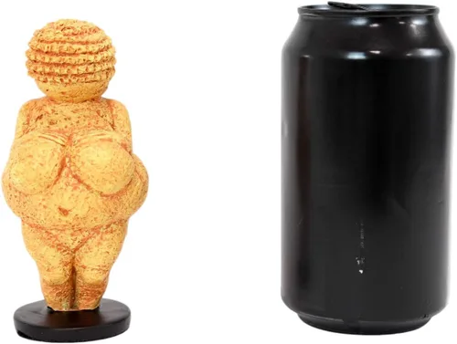 Miniatura 5 de Ebros Gift Venus of Willendorf Reproducción del Paleolítico Edad de Piedra Artefacto Estatua de Museo Decoración Mini Escultura 4.75" de Alto Dioses