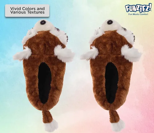 Miniatura 3 de Fuzzy Lobster Slippers for Women & Men, Pig, Fish, Sloth Funny House Shoes for Indoor & Outdoor, Animal Duck, Cute Novelty