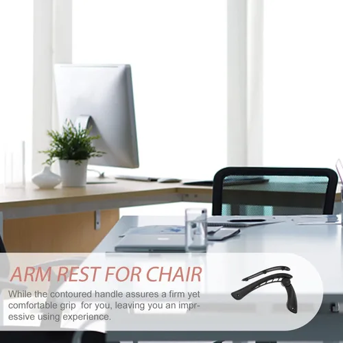 Miniatura 7 de Tofficu Accesorios de oficina, 2 piezas, reposabrazos para silla de oficina, soporte vertical, almohadilla universal para silla, codos, antebrazo