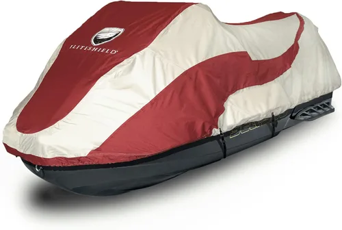 Miniatura 17 de EliteShield Funda para Jet Ski Remolcable, Cubierta PWC de Poliéster 600D Teñido en Solución de Grado Marino Resistente e Impermeable, Se Adapta