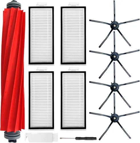 Miniatura 8 de Eifrthe Piezas de repuesto Q7 compatibles con Roborock Q7 Q7+ Q7 Max Q7 Max+ Robot Aspirador, 2 cepillos principales, 6 almohadillas de tela