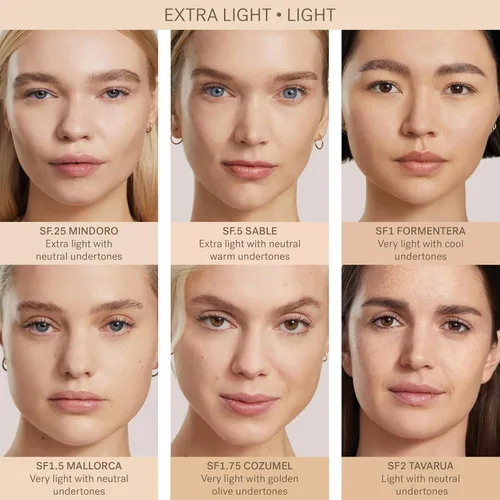 Miniatura 4 de ILIA - Base de maquillaje True Skin Serum No comedogénica, libre de crueldad animal, vegana, sensación ligera, cobertura que se puede construir