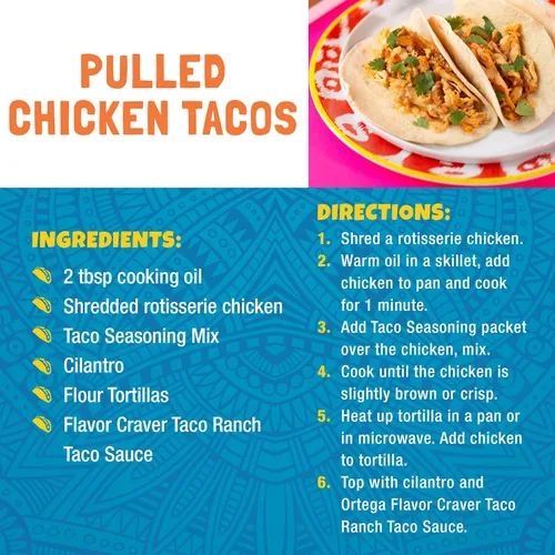 Miniatura 8 de Ortega Mezcla de condimentos, condimento para tacos, 24 onzas