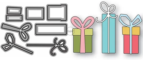 Miniatura 4 de DzIxY Tarjetas Flores Troqueles de corte de metal para kit de fabricación de tarjetas, papel en relieve, troquelados, plantillas de máquina