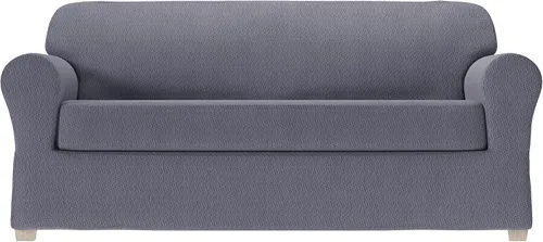 Miniatura 9 de Zenna Home Simply Fit - Funda elástica para sofá (1 pieza), color moca