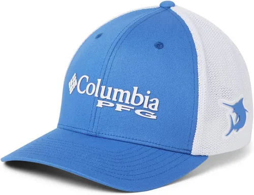 Miniatura 11 de Columbia - Gorra de malla con bandera con árboles unisex para adultos, corona alta