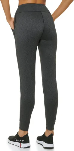 Miniatura 3 de Tommy Hilfiger Pantalones deportivos de yoga para mujer, diseño de rayas altas