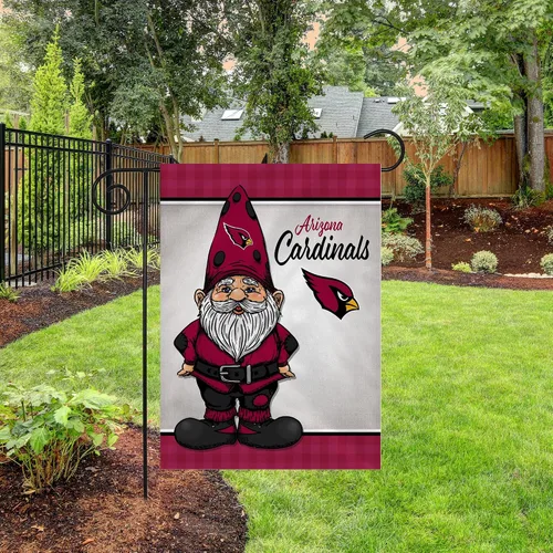 Miniatura 3 de Rico Industries NFL Gnomo - Bandera de jardín de doble cara de 13 x 18 pulgadas