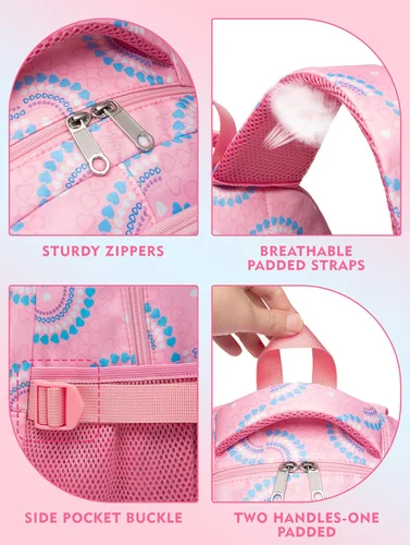 Miniatura 12 de BLUEFAIRY - Mochilas para niños y niñas, escuela primaria, jardín de niños